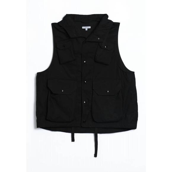 NEW ENGINEERED GARMENTS men's field vest in black - Picture 2 of 3